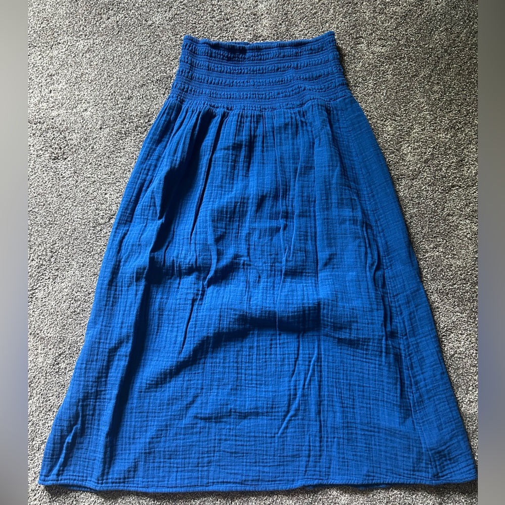 High Waist Crinkle Skirt